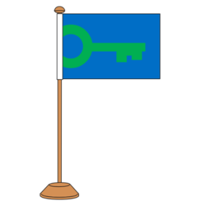 Green Key Tableflag